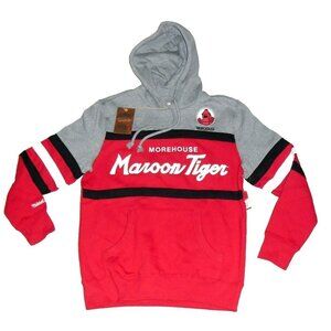 Morehouse Maroon Tigers Mens Mitchell & Ness Hoodie Sweatshirt sz. Medium $110